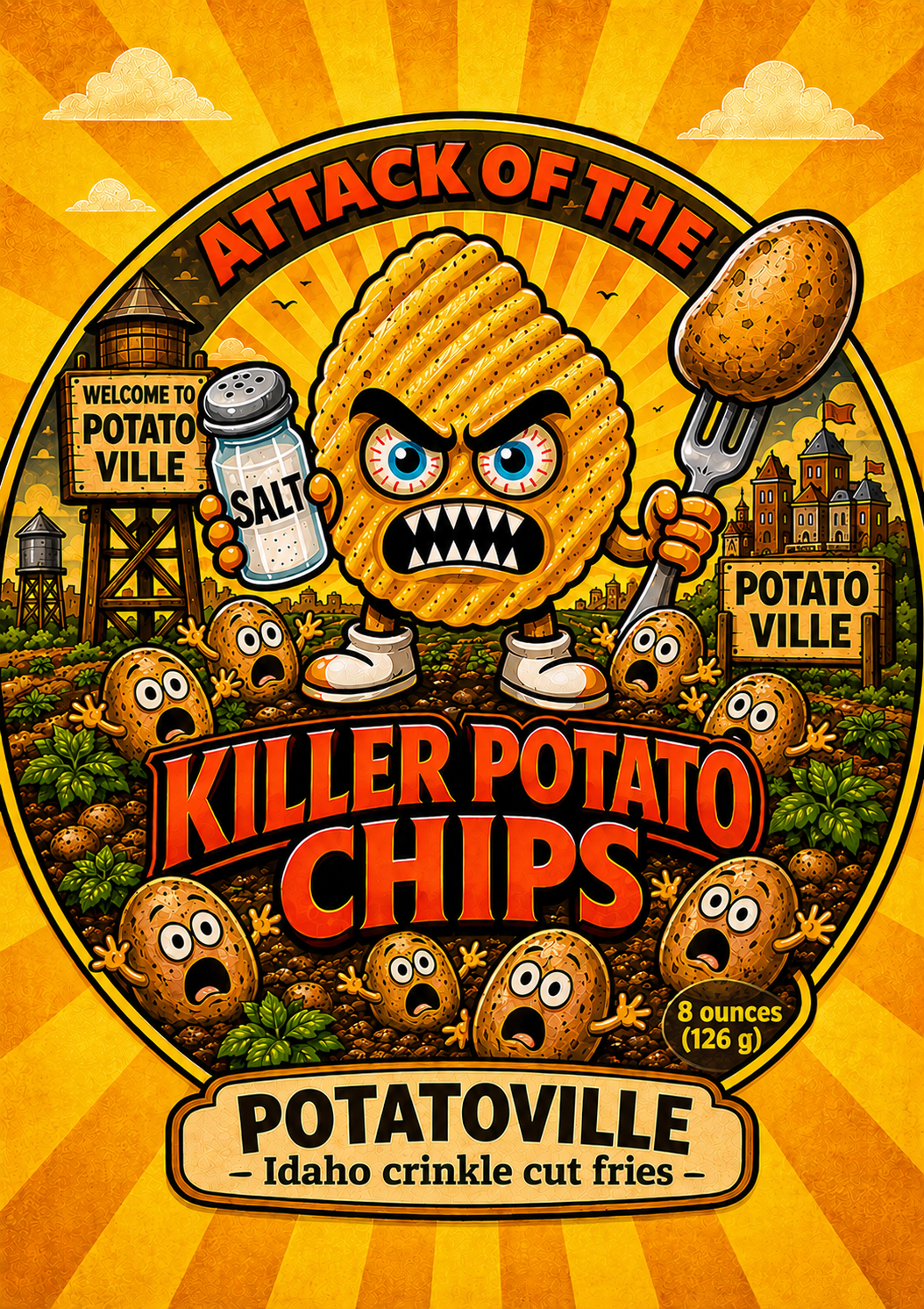 Attack of the Killer Potato Chips